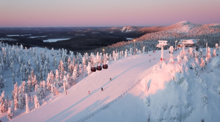 Winterwonderland Ruka-Kuusamo.
